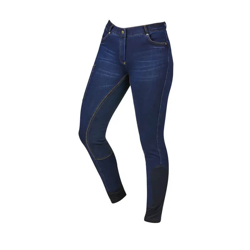 Dublin Shona Full Suede Seat Denim Breeches-Pet n Pony-Dublin