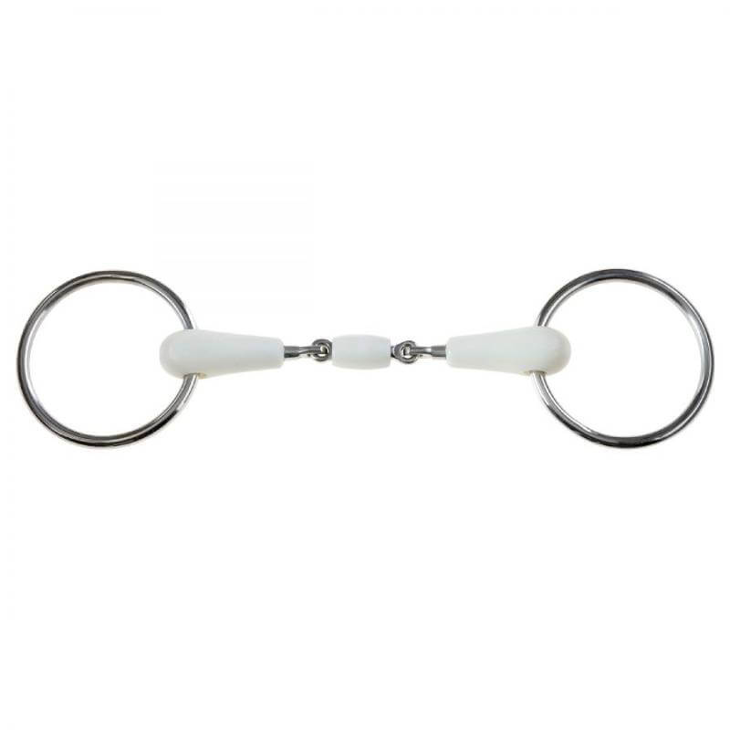 J Korsteel Oval Link Loose Ring Snaffle-Pet n Pony-Korsteel