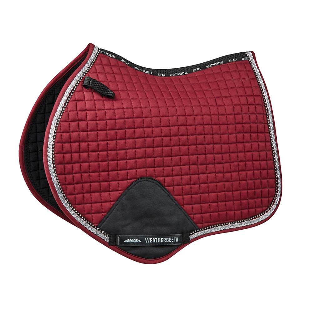 Weatherbeeta Prime Bling Jump Shaped Saddle Pad