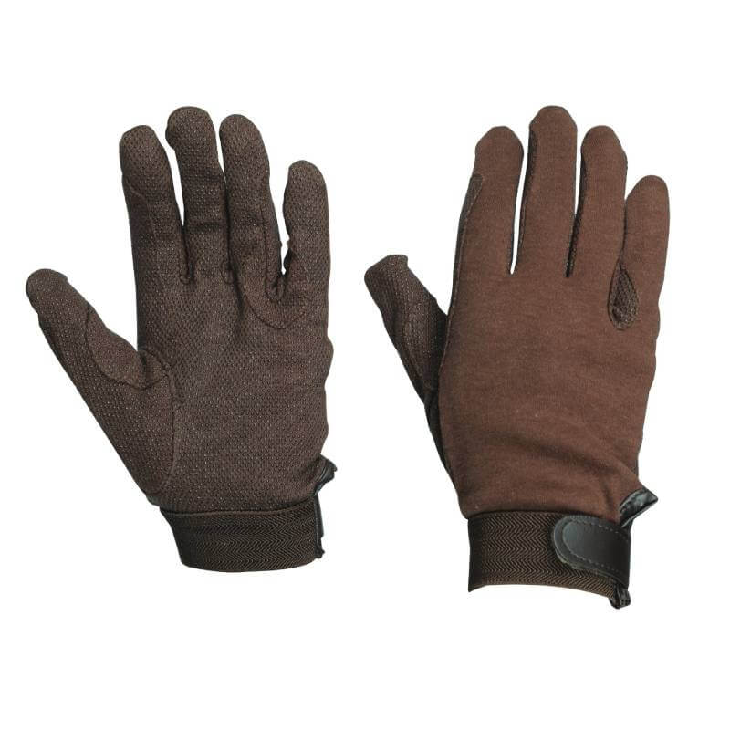 Dublin Track Riding Gloves Brown