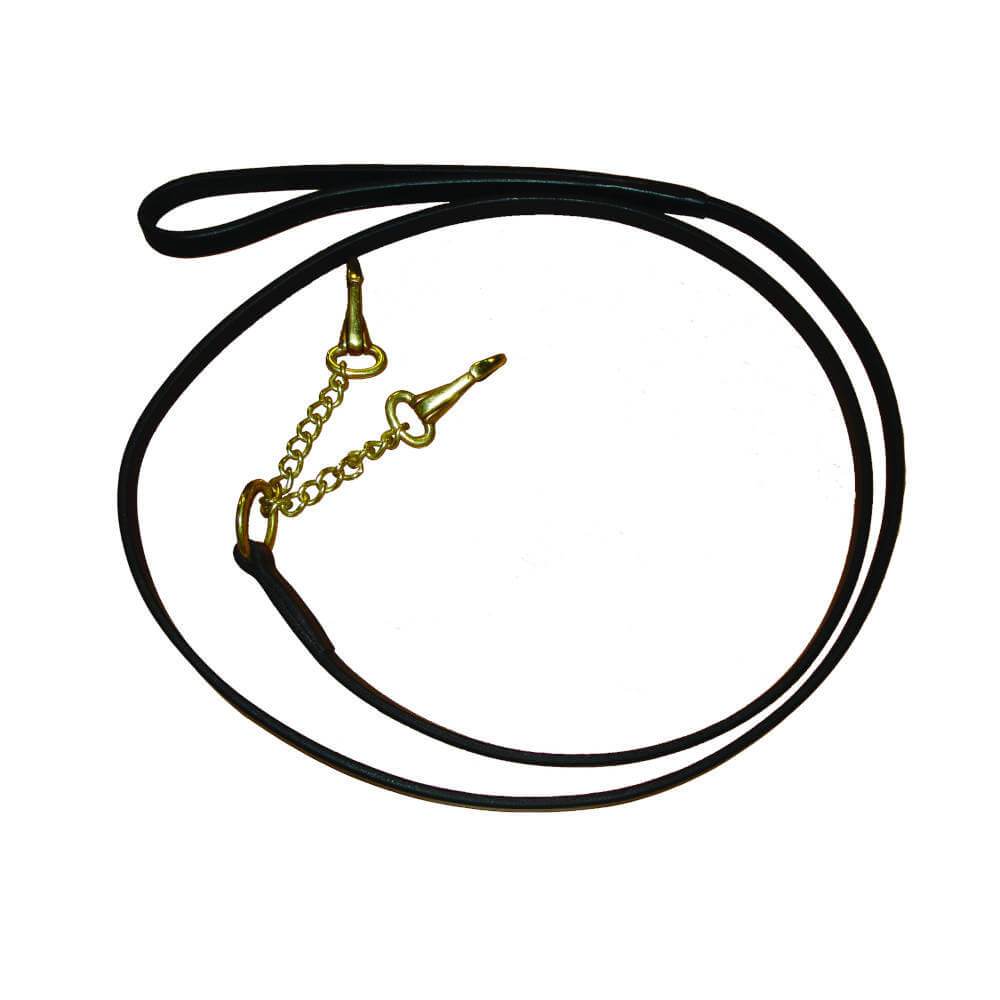 Collegiate Leather Two Chain Lead