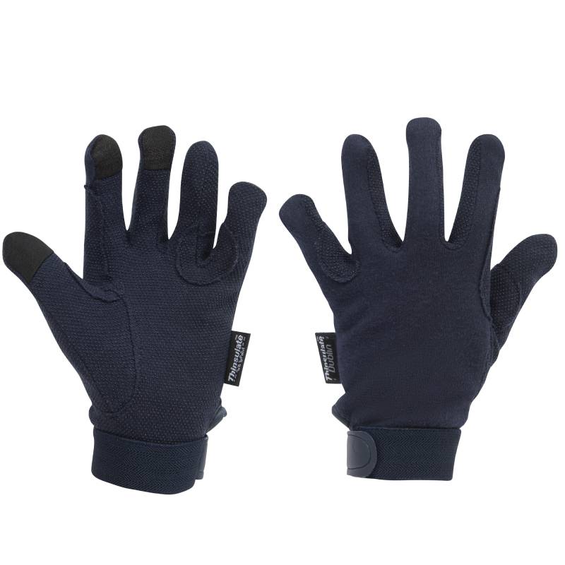 Dublin Thinsulate Winter Track Riding Gloves Navy