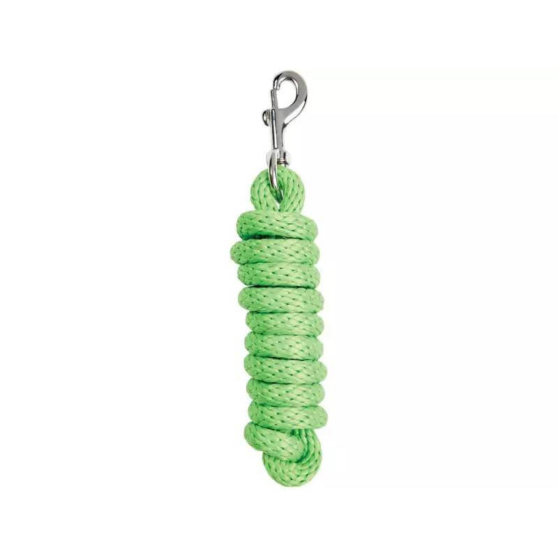 Roma Brights Lead Rope by Roma in green polypropylene with a silver trigger clip.