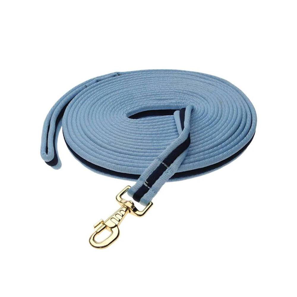Kincade Two Tone Padded Lunge Rein, perfect for ground training sessions.