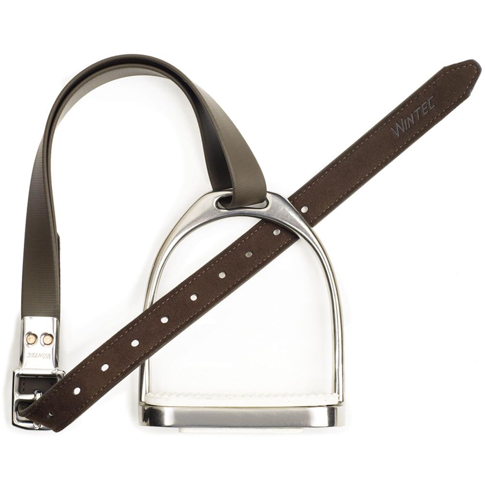 Wintec Slimline Heavy Duty Stirrup Straps—ideal for equestrian use.
