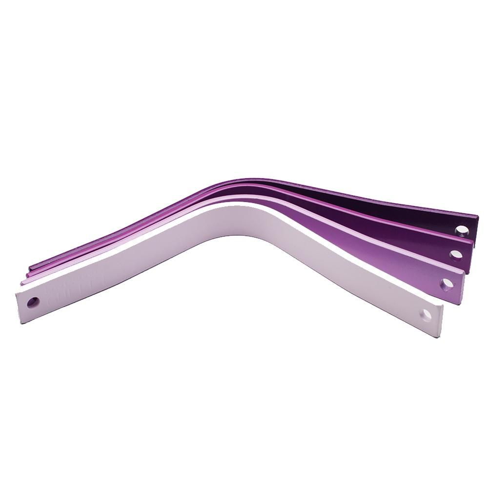 Wintec Easy Change Gullet Wide: 3 flexible rulers in white, light purple &amp; dark purple by Wintec.
