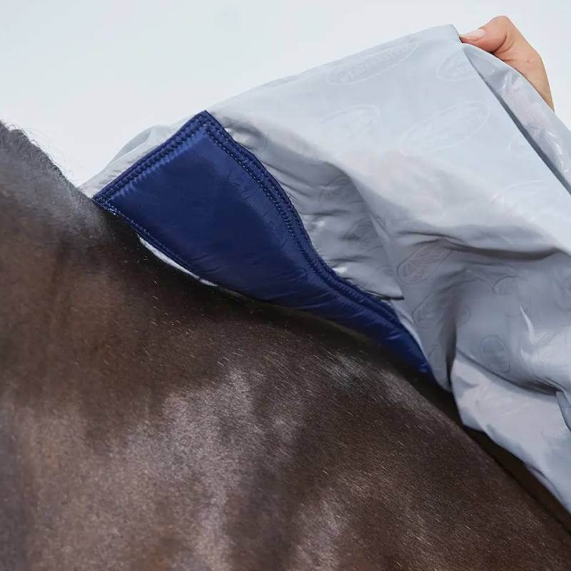 Weatherbeeta Comfitec 600D/Mesh II Combo Neck Silver/Silver-Pet n Pony-Weatherbeeta