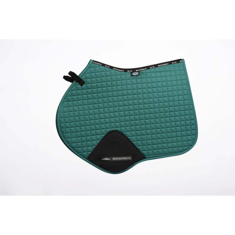 Weatherbeeta Prime Jump Shaped Saddle Pad Green