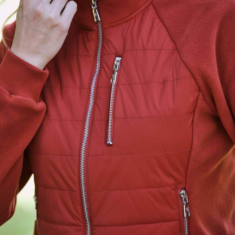 Weatherbeeta Halifax Hybrid Jacket Red Ochre