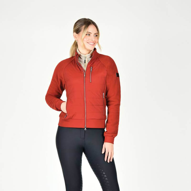 Weatherbeeta Halifax Hybrid Jacket Red Ochre