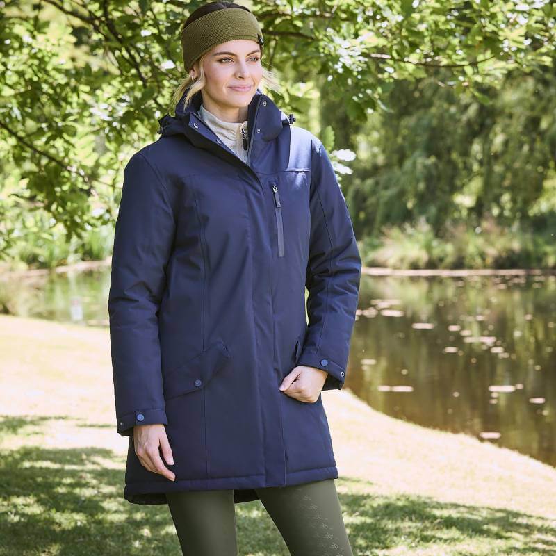 Weatherbeeta Kyla II Waterproof Jacket Navy Iris Ladies