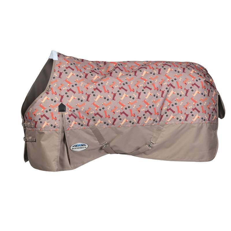 Weatherbeeta Comfitec Essential Standard Neck Lite Plus Dachshund Print