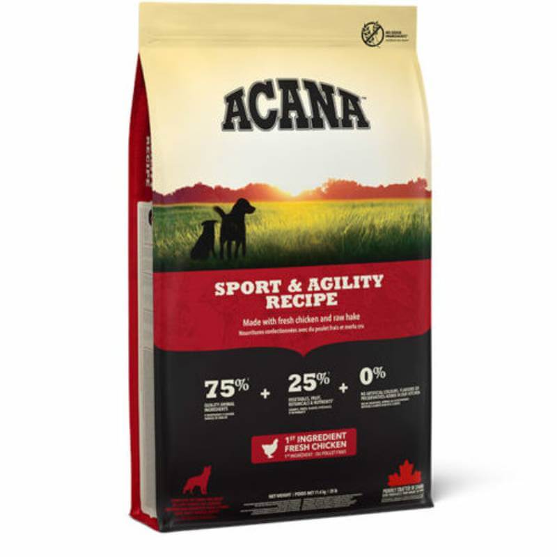 Acana Sport & Agility Dry Dog Food 11.4kg