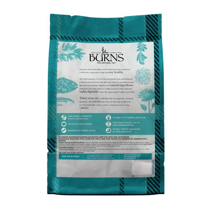 Burns Original Fish &amp; Brown Rice