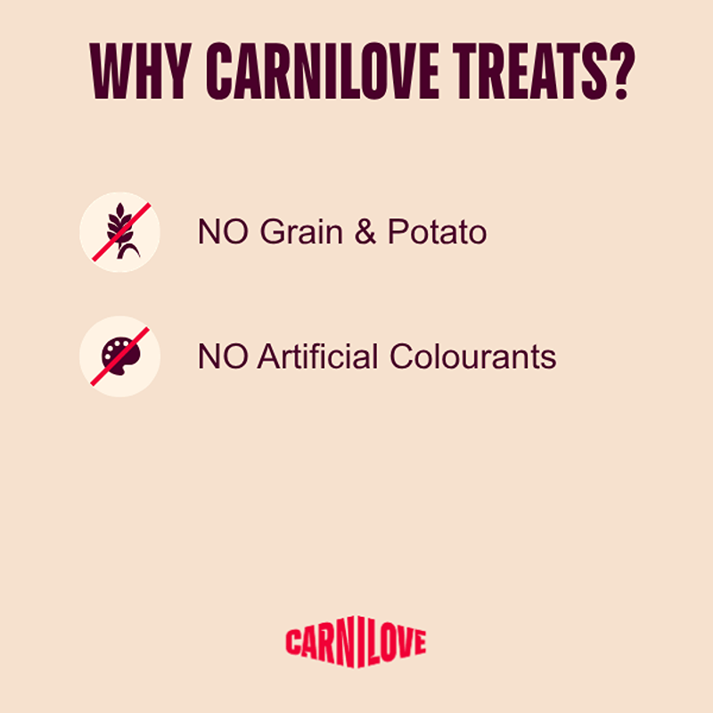 Carnilove Salmon with Thyme Dog Treats: grain-free, no artificial colorants, 200g pack.