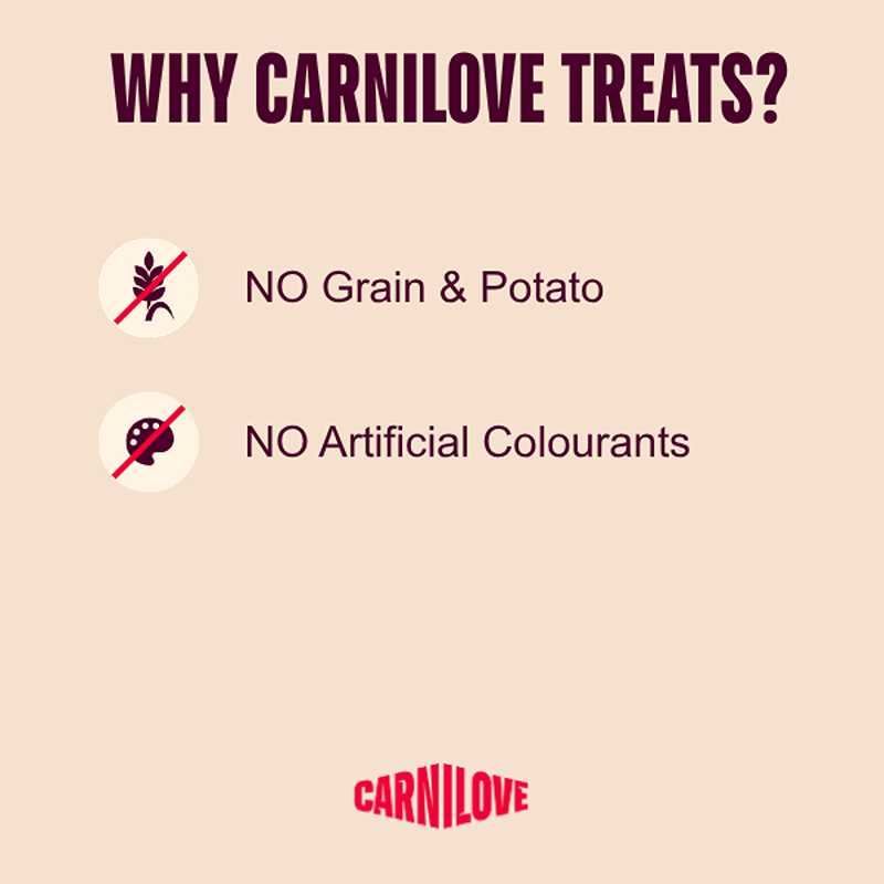 Carnilove Sardines with Wild Garlic Dog Treats: grain free, no potato or artificial colourants.