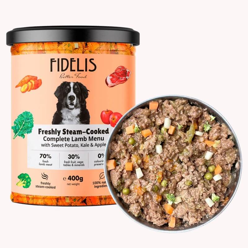 Fidelis Fresh Menu - Lamb with Sweet Potato, Kale &amp; Apple 6x400g
