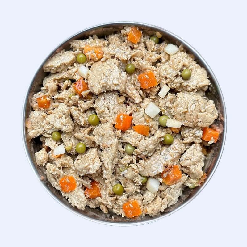 Fidelis Fresh Menu - Salmon with Sweet Potato, Peas and Courgette 6x400g