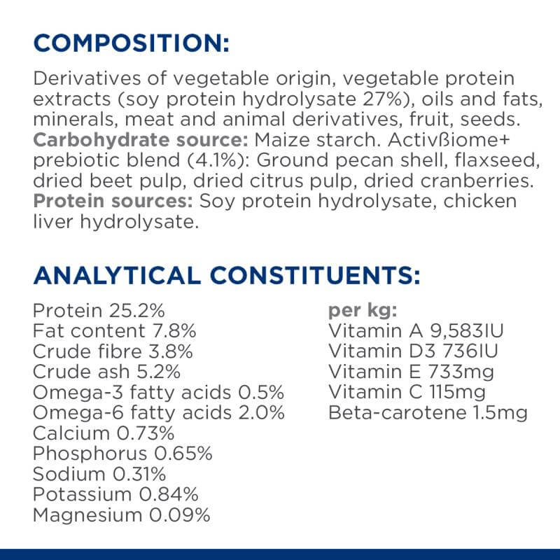 Hills Prescription Diet Canine Food Sensitivities Z/D Low Fat