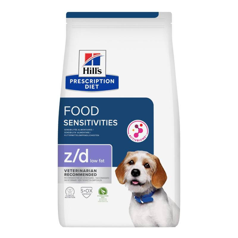 Hills Prescription Diet Canine Food Sensitivities Z/D Low Fat
