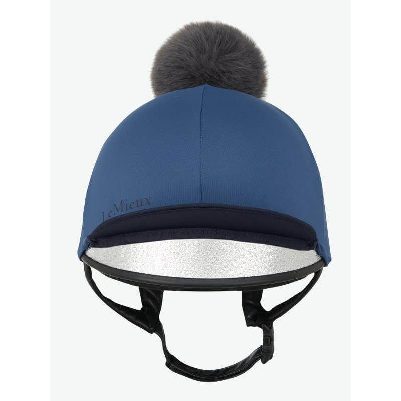 LeMieux Pom Hat Silk Atlantic