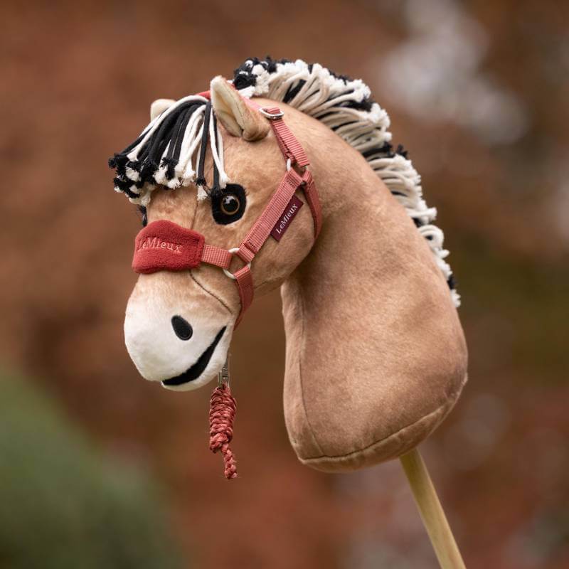 LeMieux Hobby Horse Vogue Headcollar & Leadrope Spiced Earth One Size