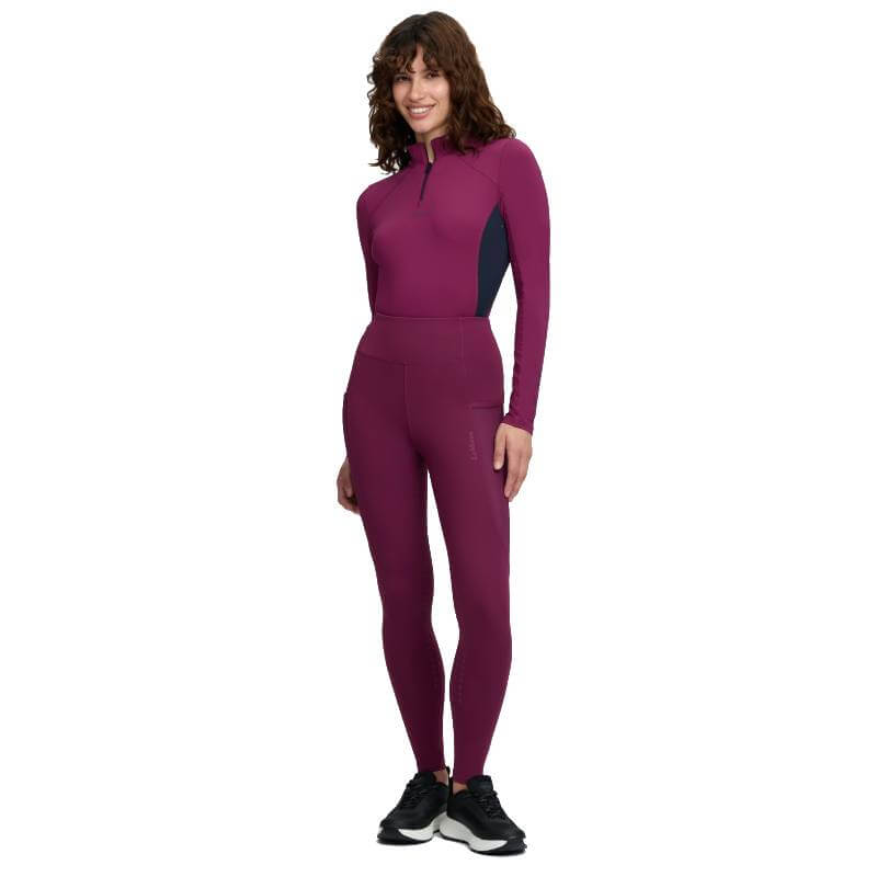 LeMieux Naomi Pull On Breeches Blackberry