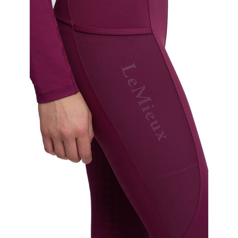 LeMieux Naomi Pull On Breeches Blackberry