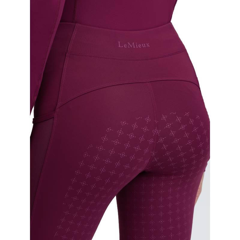 LeMieux Naomi Pull On Breeches Blackberry