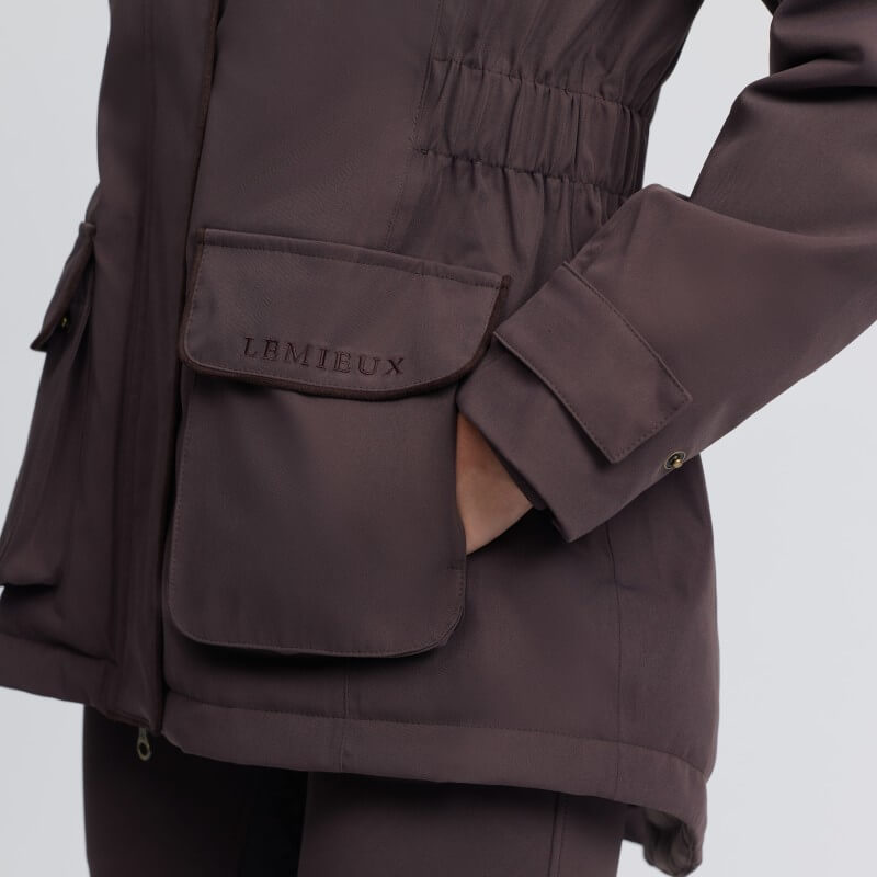 LeMieux Heritage Beatrice Waterproof Coat Cocoa
