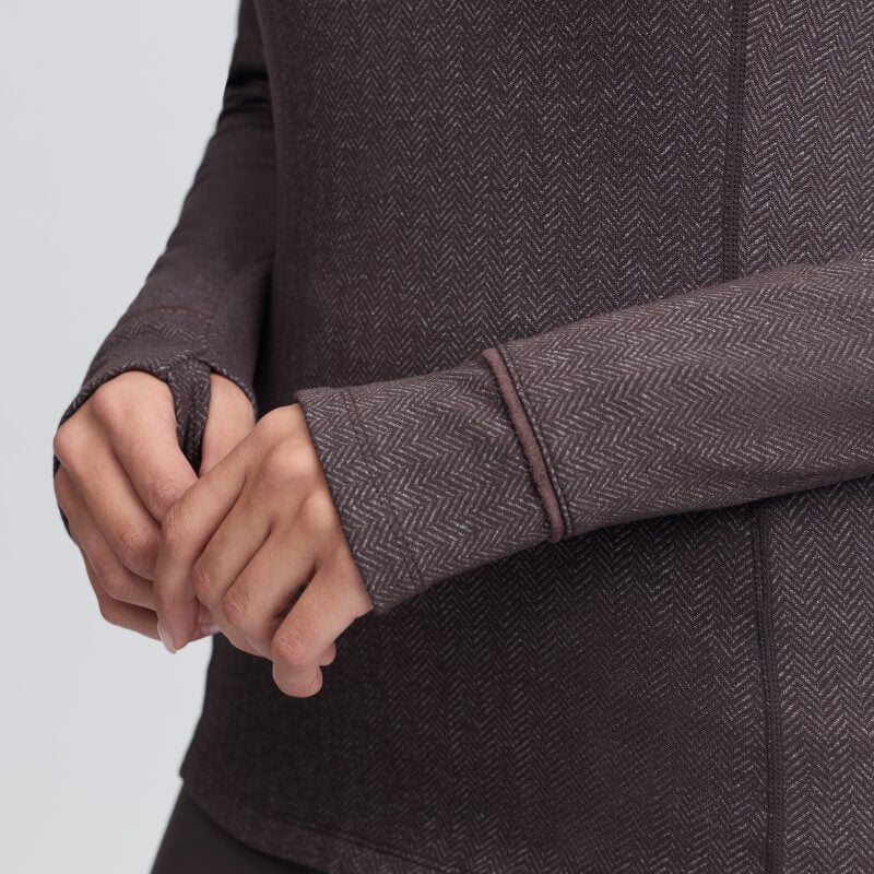 LeMieux Heritage Herringbone Base Layer Cocoa