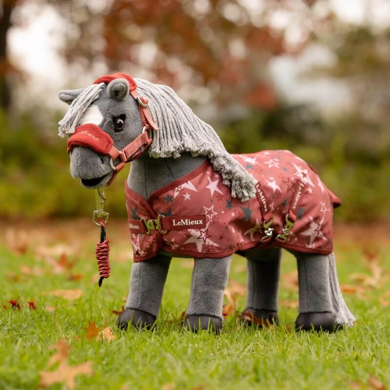 LeMieux Toy Pony Printed Turnout Rug Spiced Earth