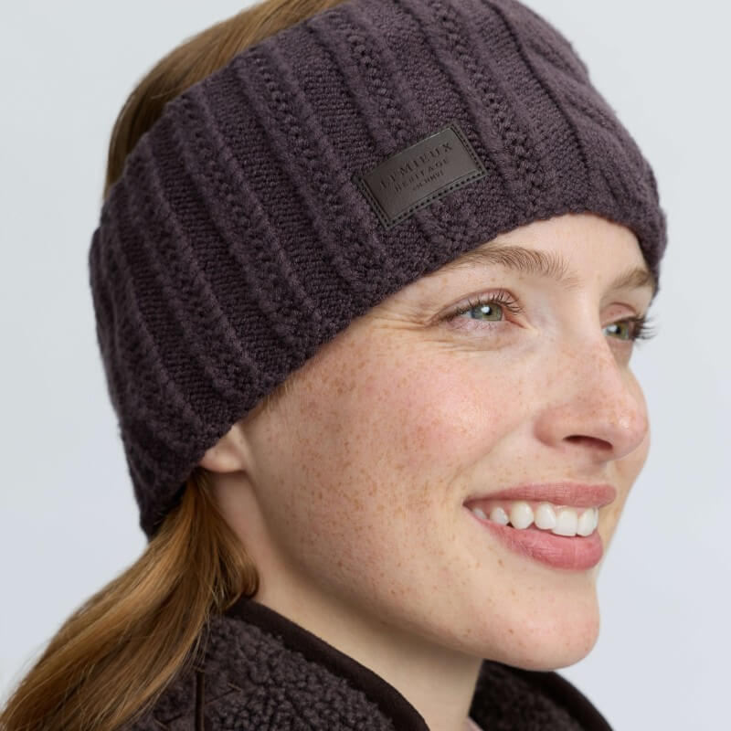 LeMieux Heritage Headband Cocoa