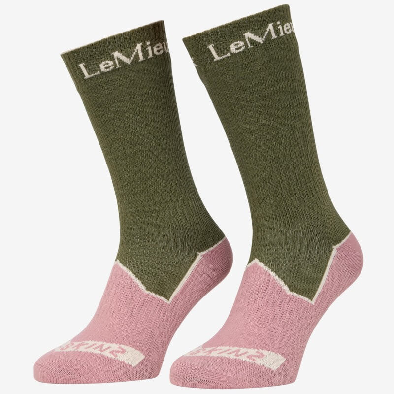 LeMieux x Sealskinz Waterproof Socks Olive