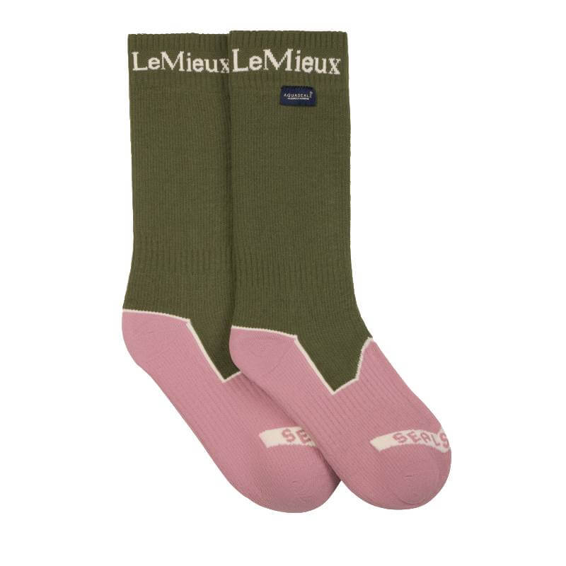 LeMieux x Sealskinz Waterproof Socks Olive
