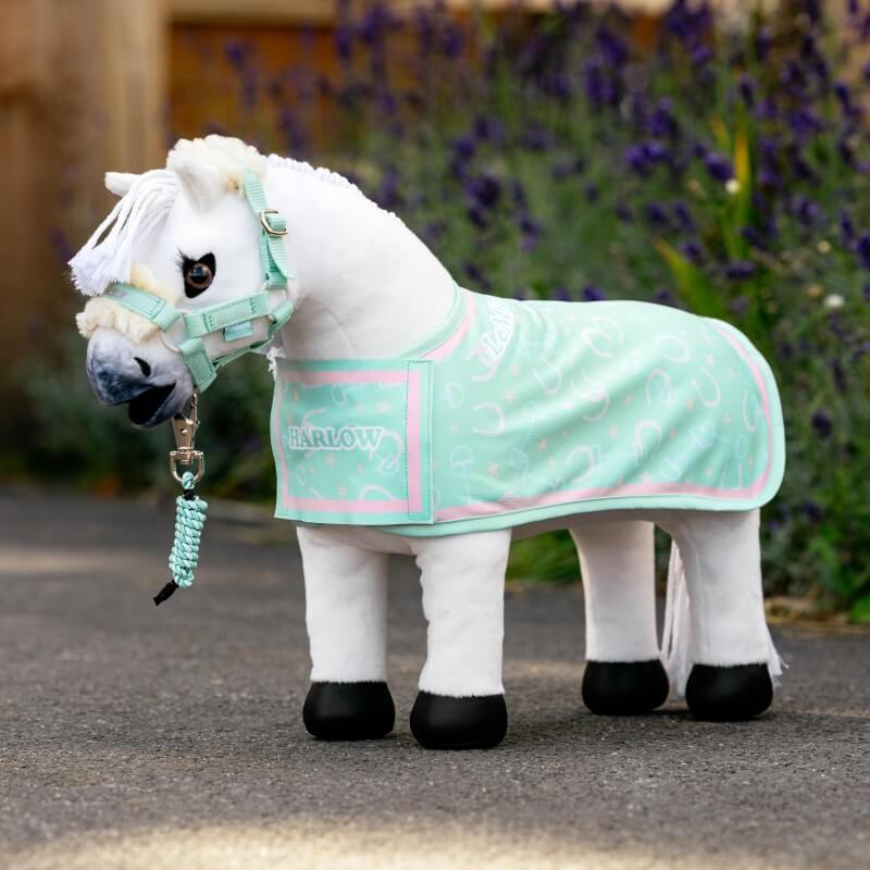 LeMieux Harlow Toy Pony Printed Rug Softmint