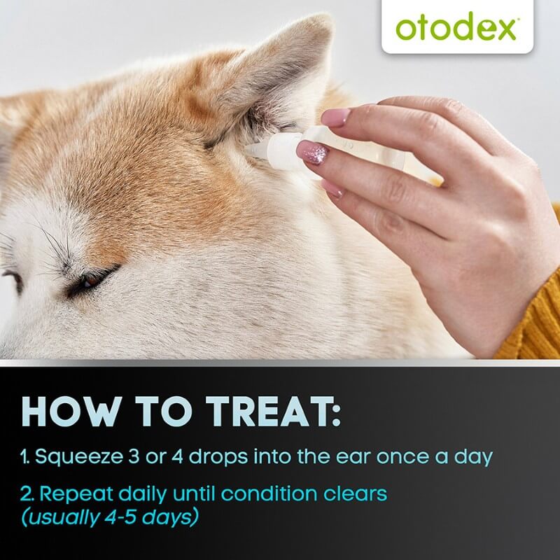 Petlife Otodex Veterinary Eardrops 14ml Dogs and Cats