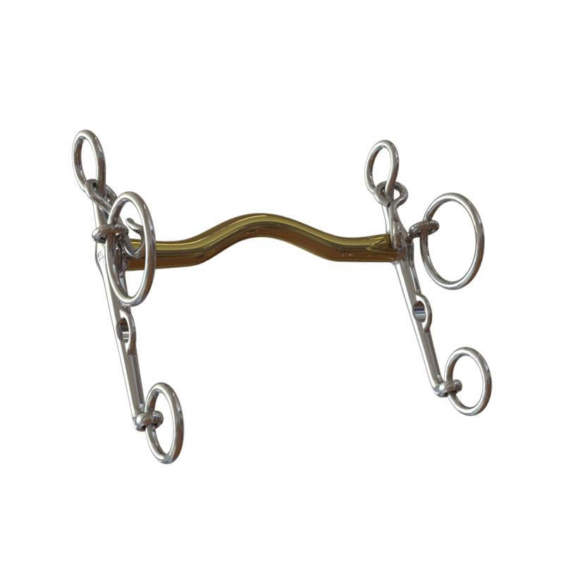 Neue Schule Slimma Show Pelham 14mm 7cm Shank-Pet n Pony-Neue Schule