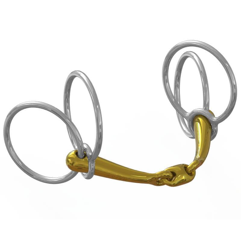 Neue Schule Tranz Angled Lozenge 16mm Jumpers' Choice 65mm Double Rings-Pet n Pony-Neue Schule