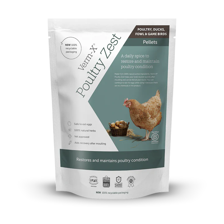 Verm-X Poultry Zest 500g-Pet n Pony-Verm-X