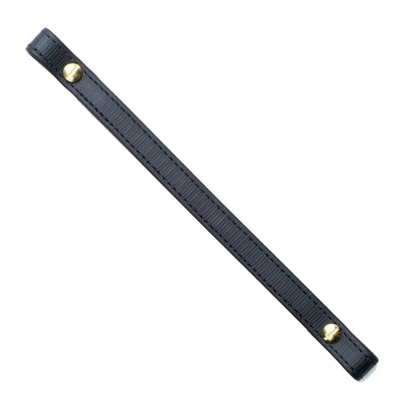 The Wintec Steady Grip Black features gold screws on each end against a white background.