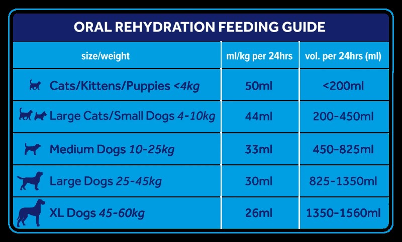 Oralade Advanced GI+ Electrolyte Rehydration & Gut Support for Dogs & Cats 500ml