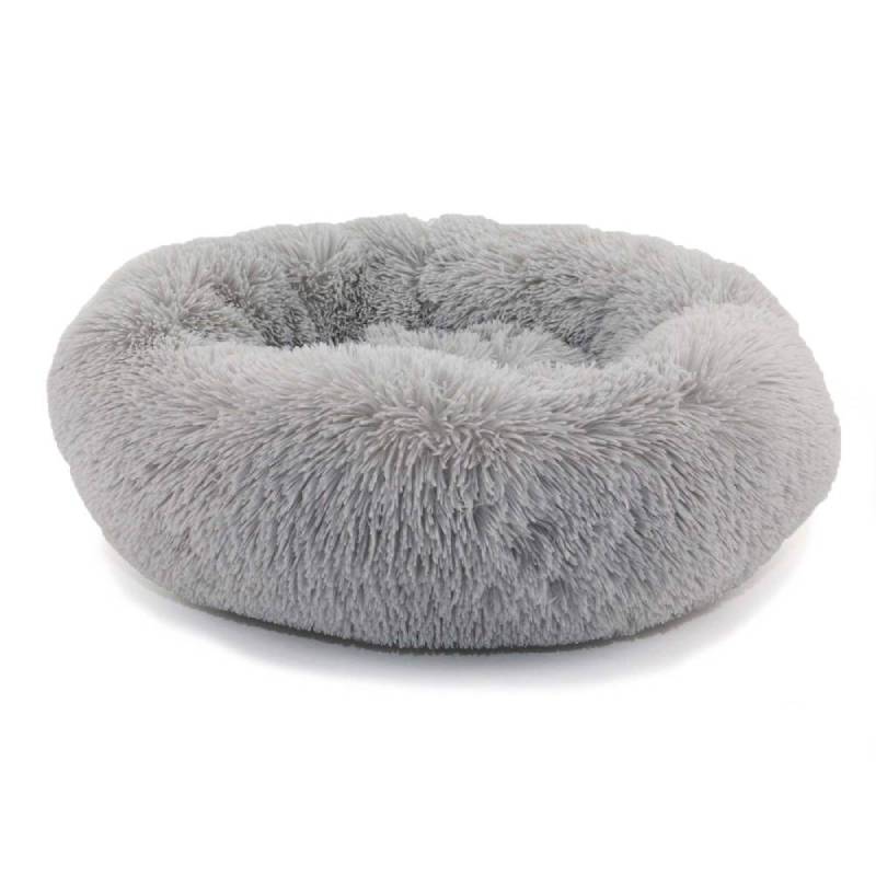 Ancol Superplush Donut Bed Grey