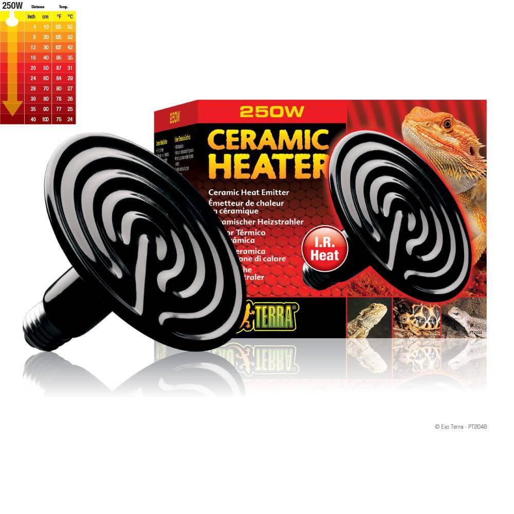 Exo Terra Ceramic Heat Emitter 250W-Pet n Pony-Exo Terra