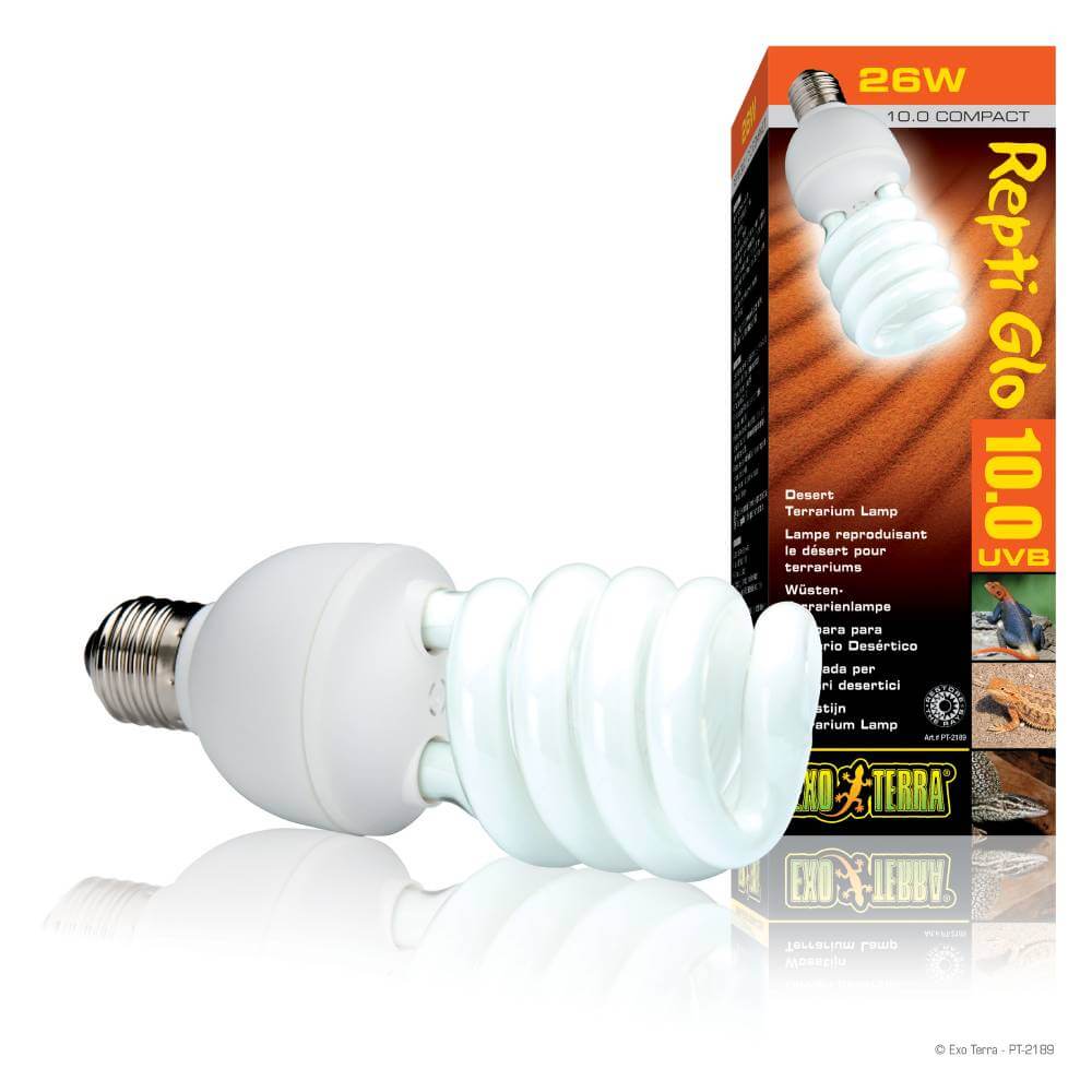 Exo Terra Reptiglo 10.00 Compact Desert Lamp T10 26w-Pet n Pony-Exo Terra