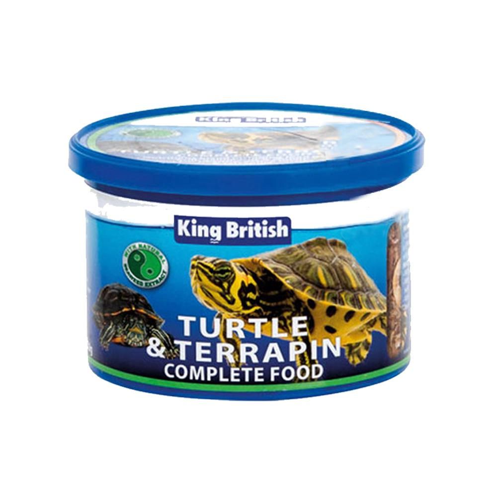 King British Turtle &amp; Terrapin Food 80g-Pet n Pony-King British