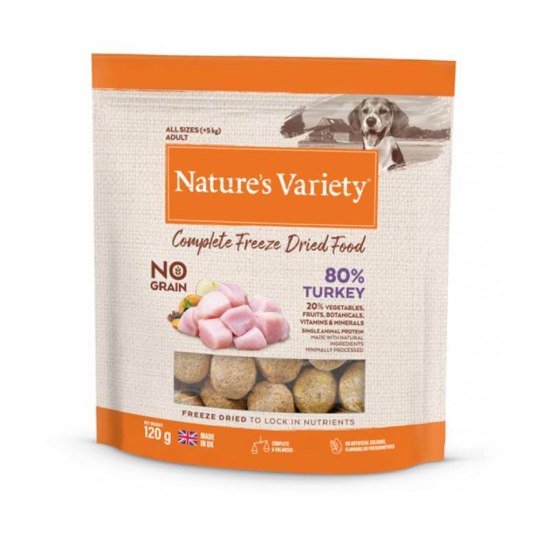 Nature&#39;s Variety Freeze Dried Turkey