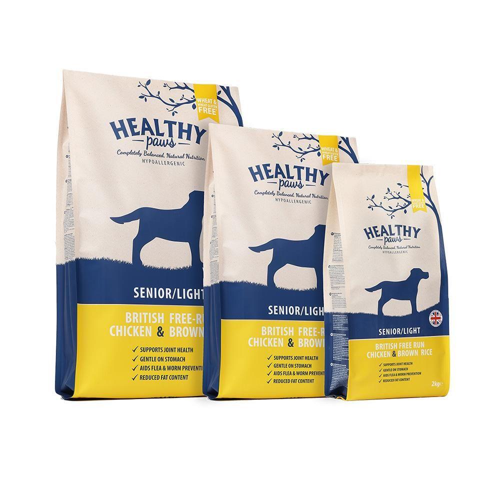 Healthy Paws Chicken &amp; Brown Rice Senior/Light