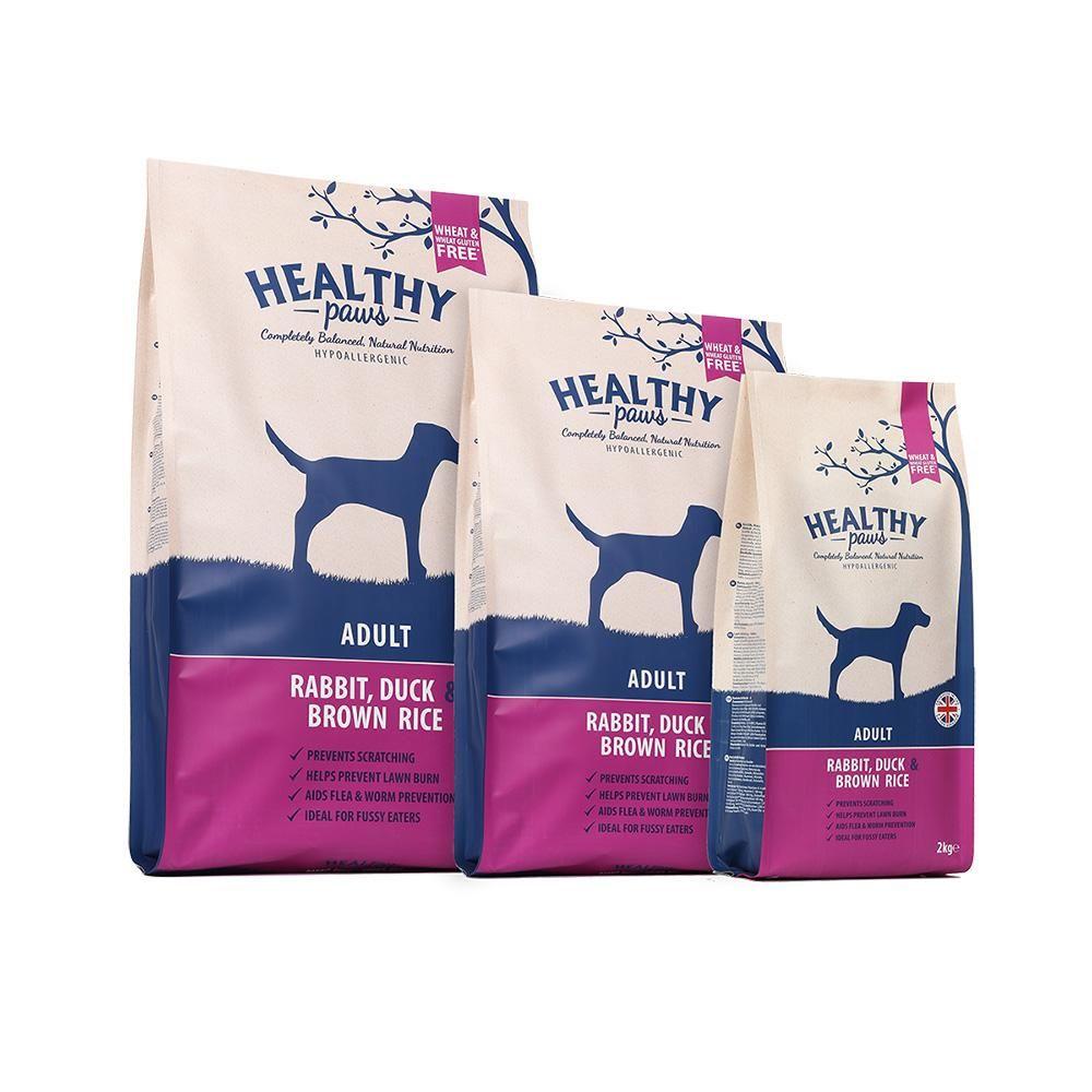 Healthy Paws Rabbit  Duck &amp; Brown Rice Adult Dry Food-Pet n Pony-Healthy Paws